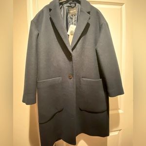 Navy Blue Madewell Coat: M